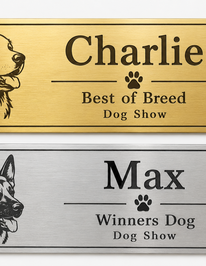 Engraved Dog Show Plaques