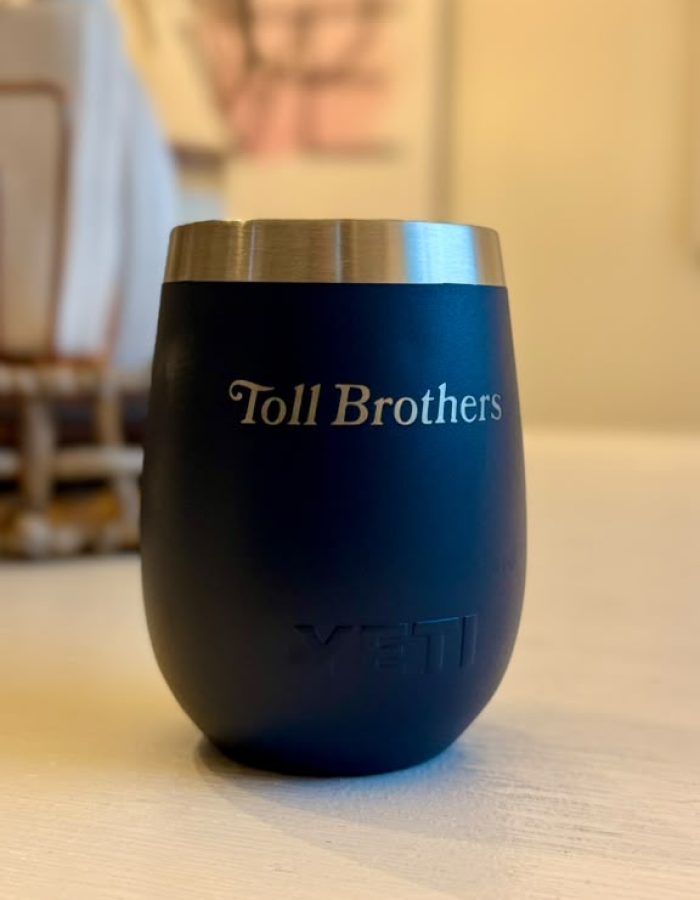 Yeti blue engraved