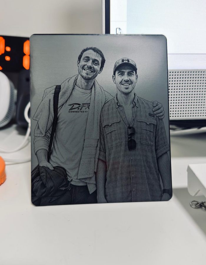 acrylic photo engraving