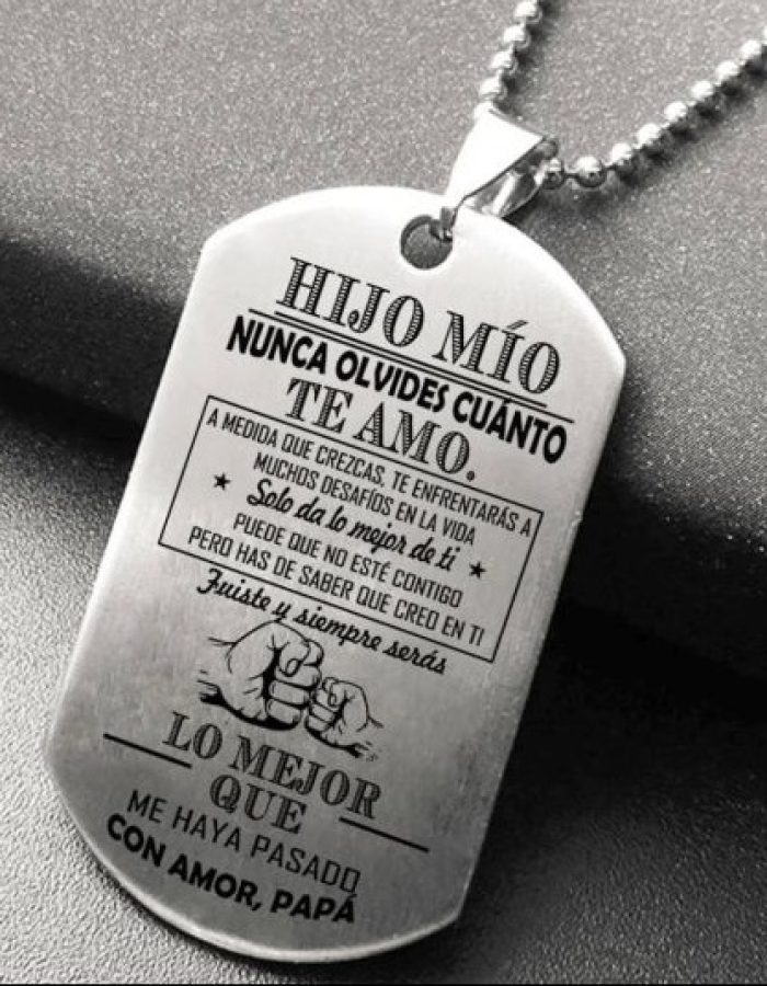 military tag engrave