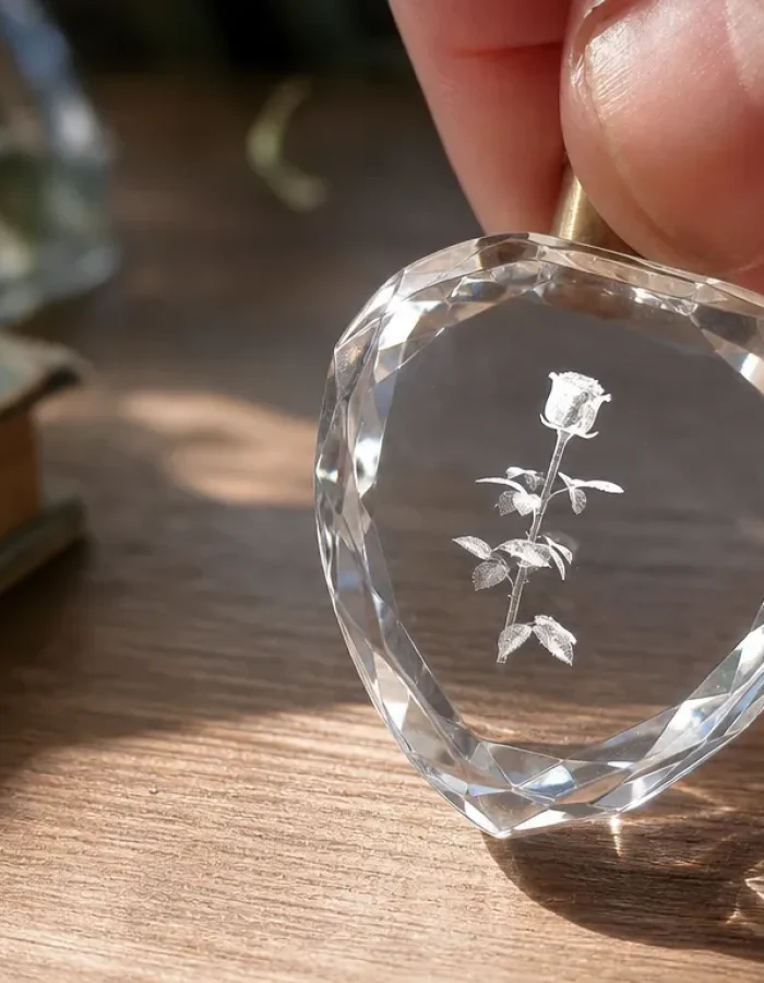 rose keychain