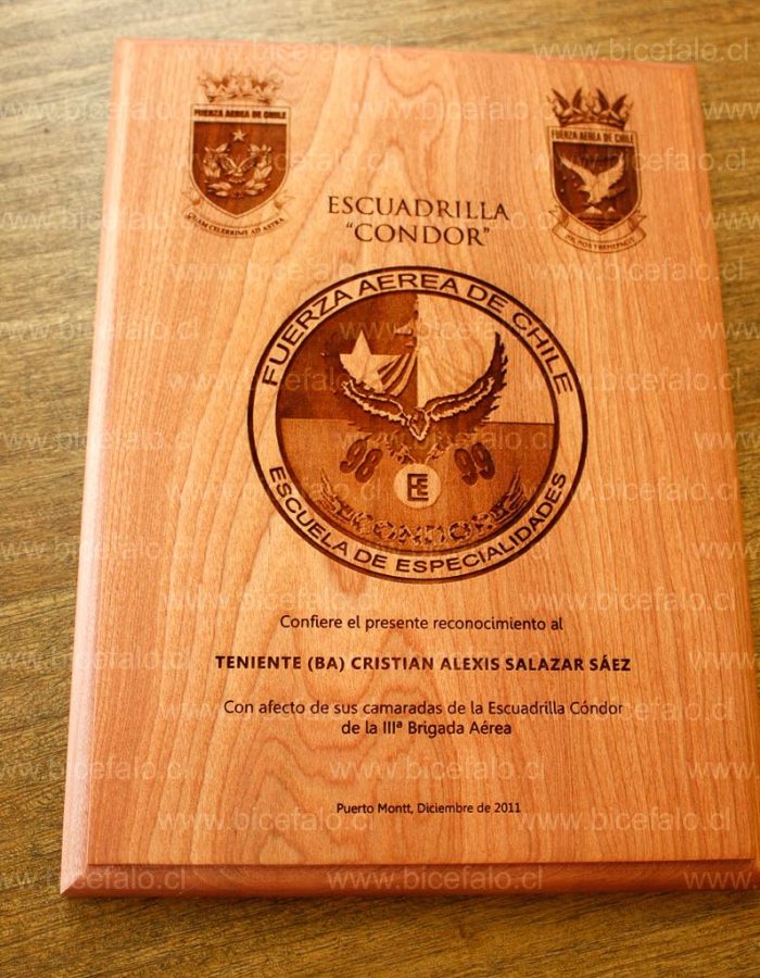 wood plaque